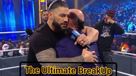 12/17/21 (Reigns fires & attacks Paul Heyman) .